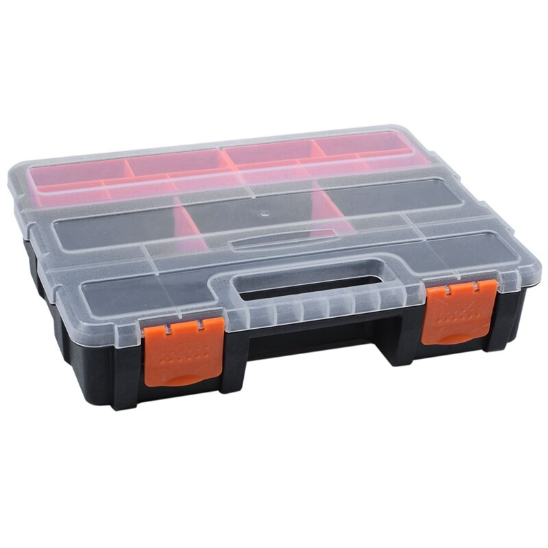 2 Stck Tragbare Kunststoff Werkzeug Teile Kasten Elektronische Komponente Kasten Material Kasten F-290 &Ampere; F-156D