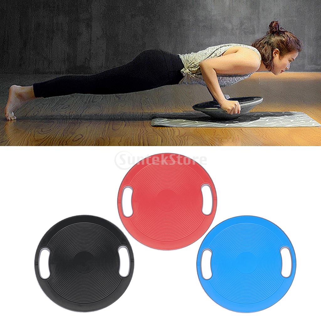 Wobble Balance Board Stability Yoga Training Fitness Board with Handle