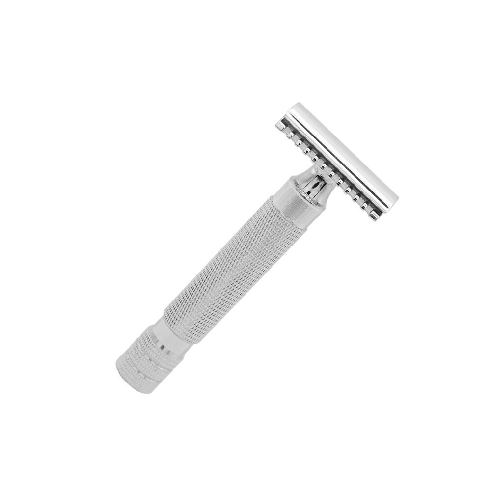 Double Edge Safety Razor Stainless Steel Shaving Razor for Men (Pattern 1)