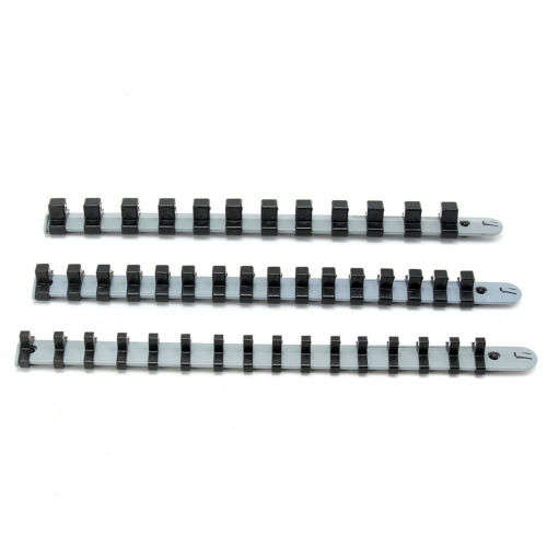 3pcs 340mm Durable Rack Tools Organizer Plastic Socket Holder Rack Storage Divide Rail Tray Single