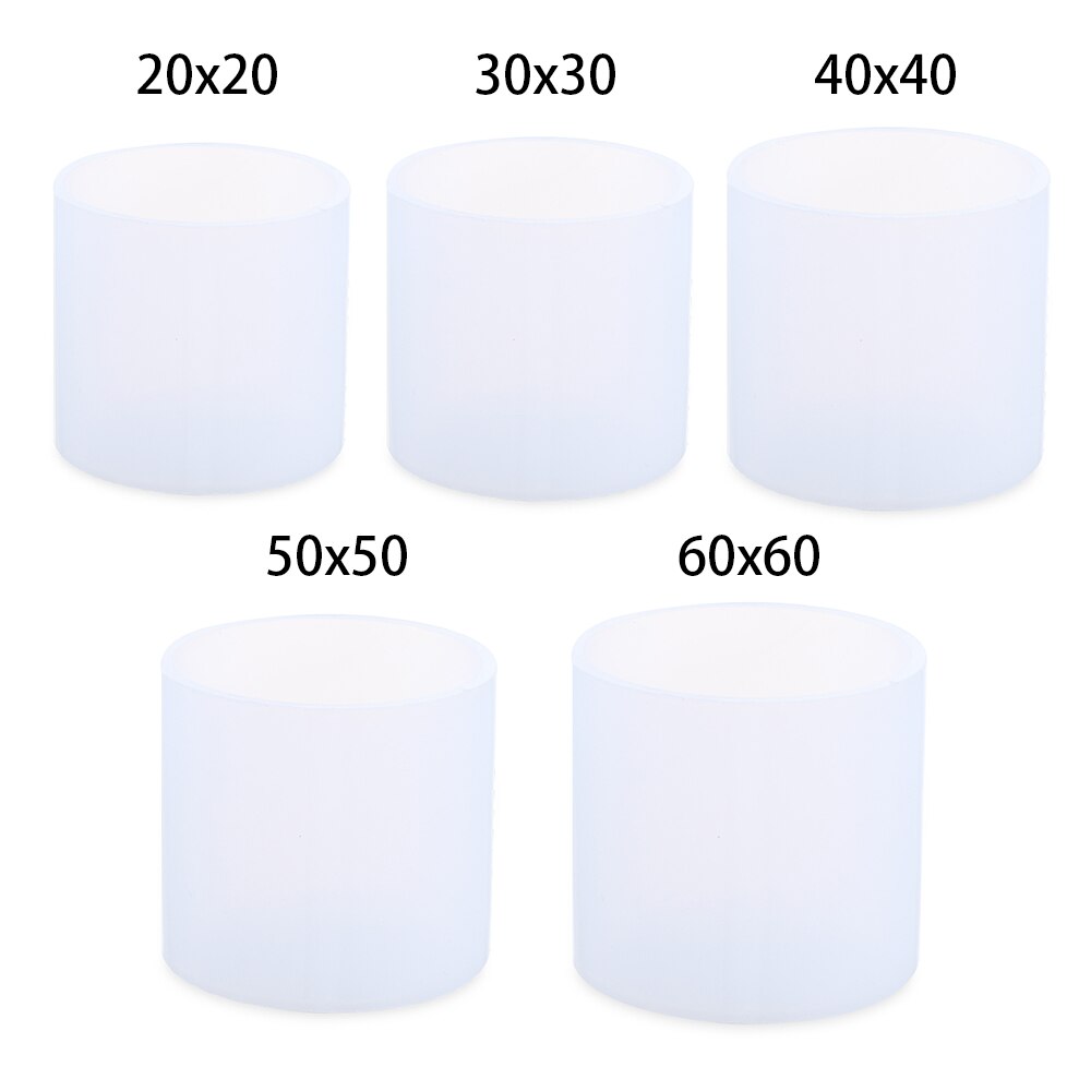1PC Zylinder Kristall Kleber Harz Mold Silikon Casting Mould Kerze Form Epoxy Schmuck, Der Formen DIY Handgemachte Handwerk Werkzeuge