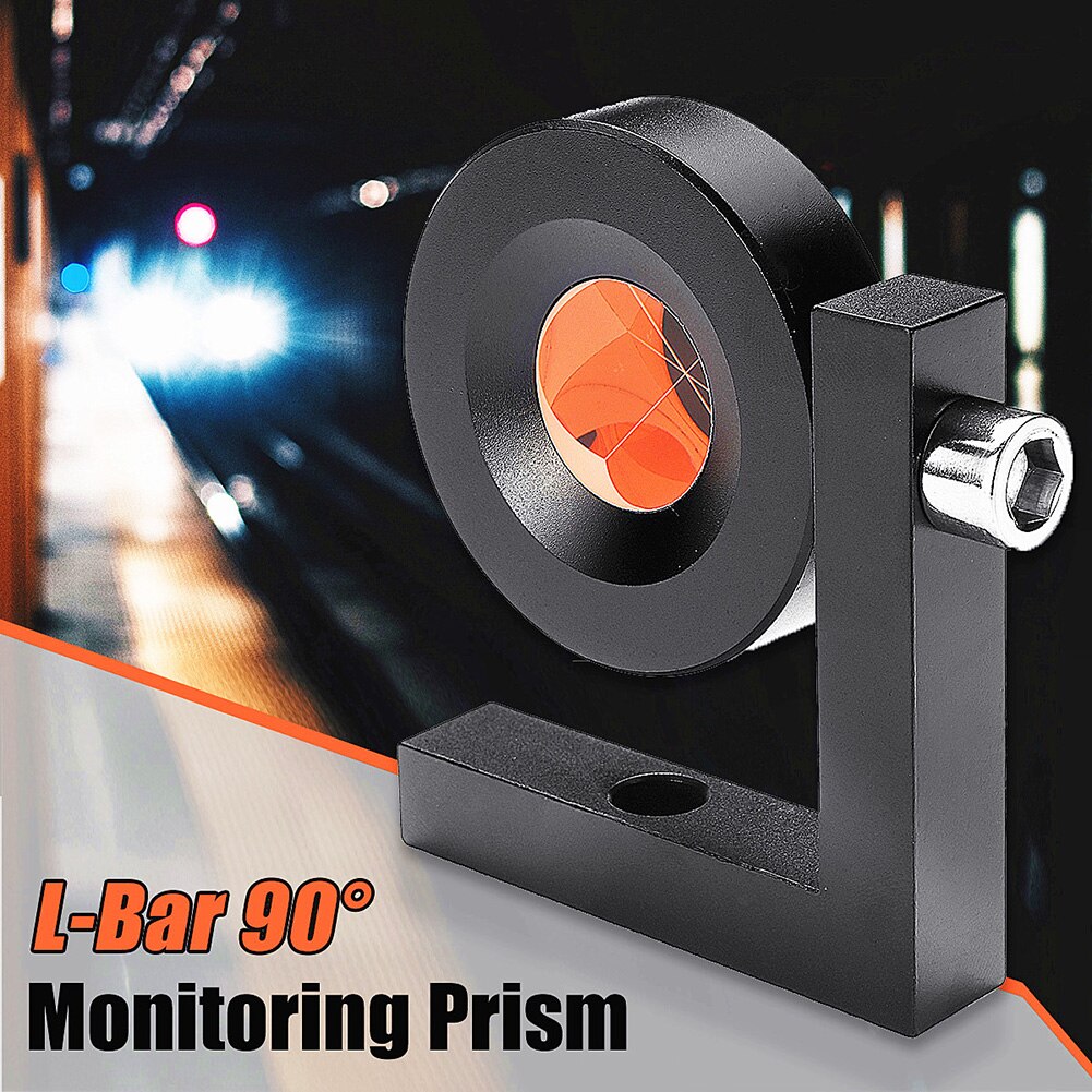 L Bar 90 Degree Monitoring Mini Prism for Total Stations