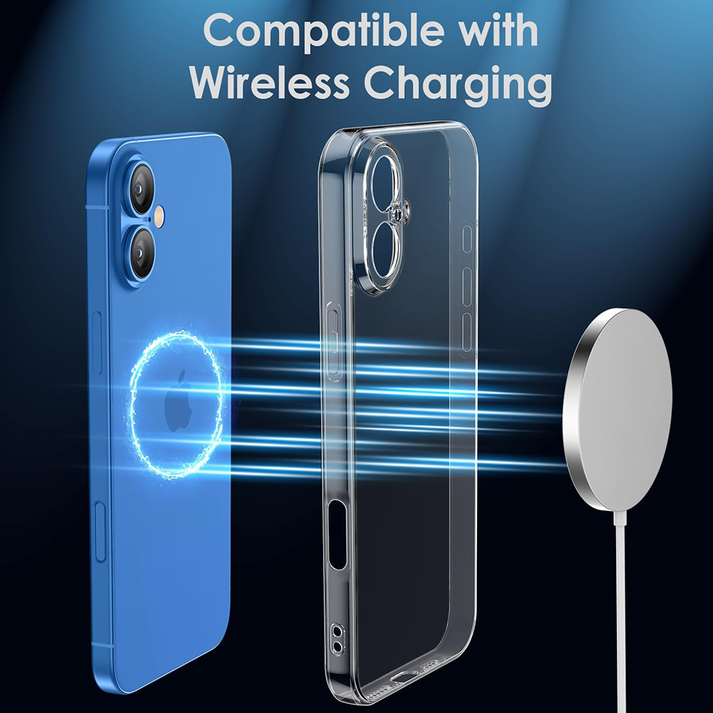 Full Camera Protection Silicone Soft Case For iPhone 16E 16 15 14 13 12 11 Pro Max Ultra Thin Clear Cover Transparent TPU Shell