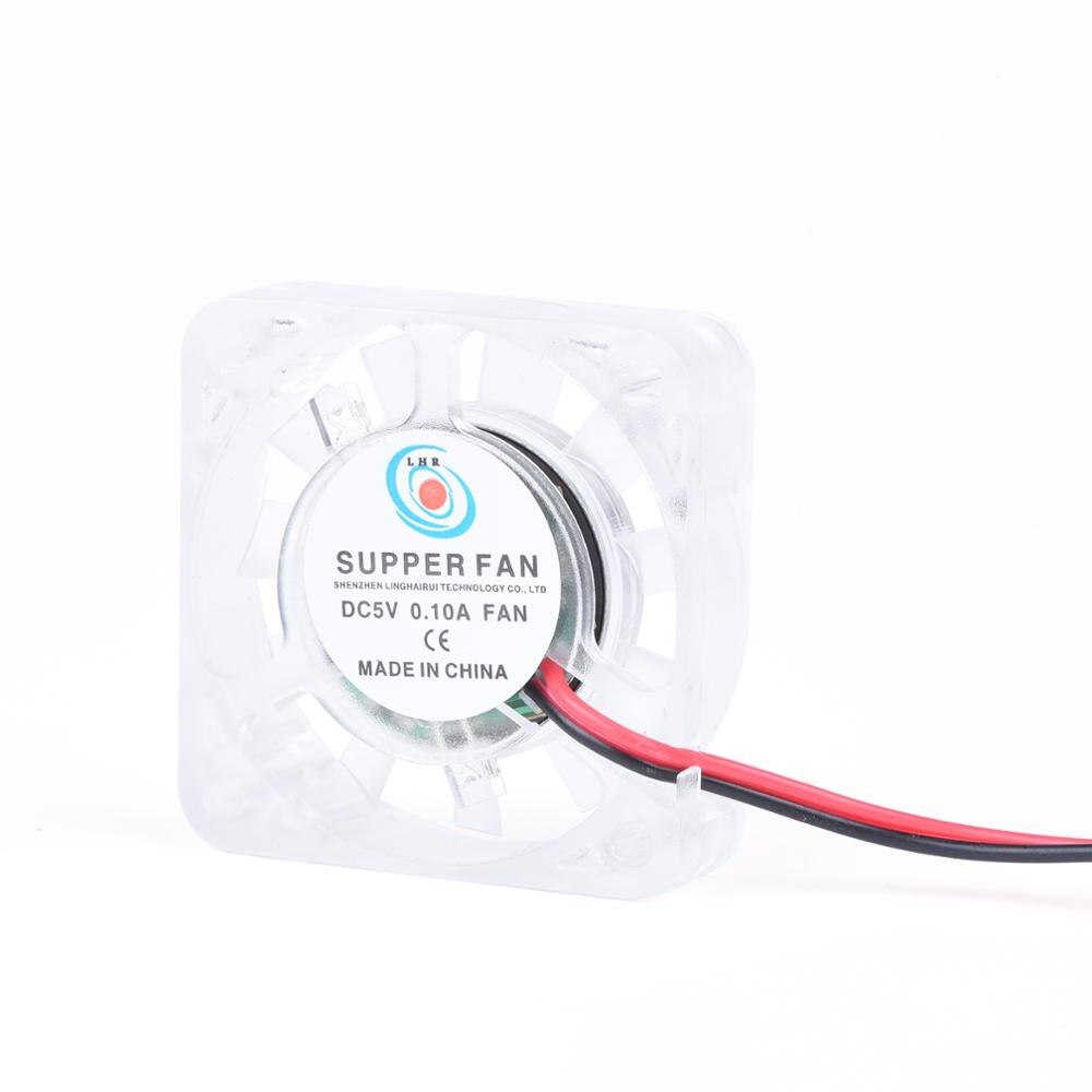 Ventilador de refrigeración Raspberry Pi DC 5V 0.2A 40*40mm ventilador con tornillos para Raspberry Pi 4B