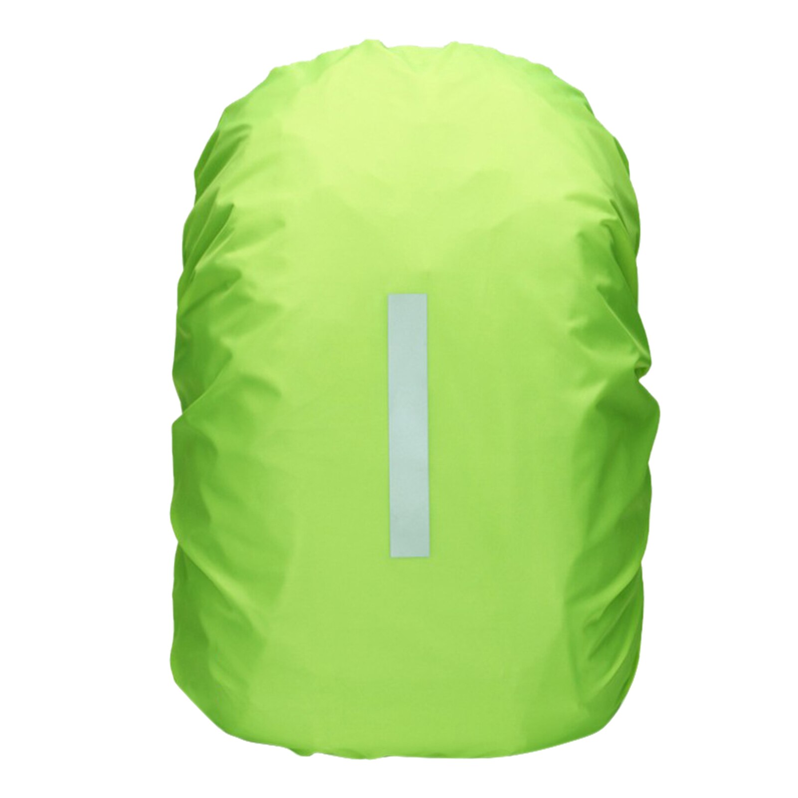 Mochila reflectante impermeable, cubierta de lluvia para deportes al aire libre, ciclismo nocturno, funda ligera de seguridad, bolsa, equipo de Camping y senderismo: Green 45L