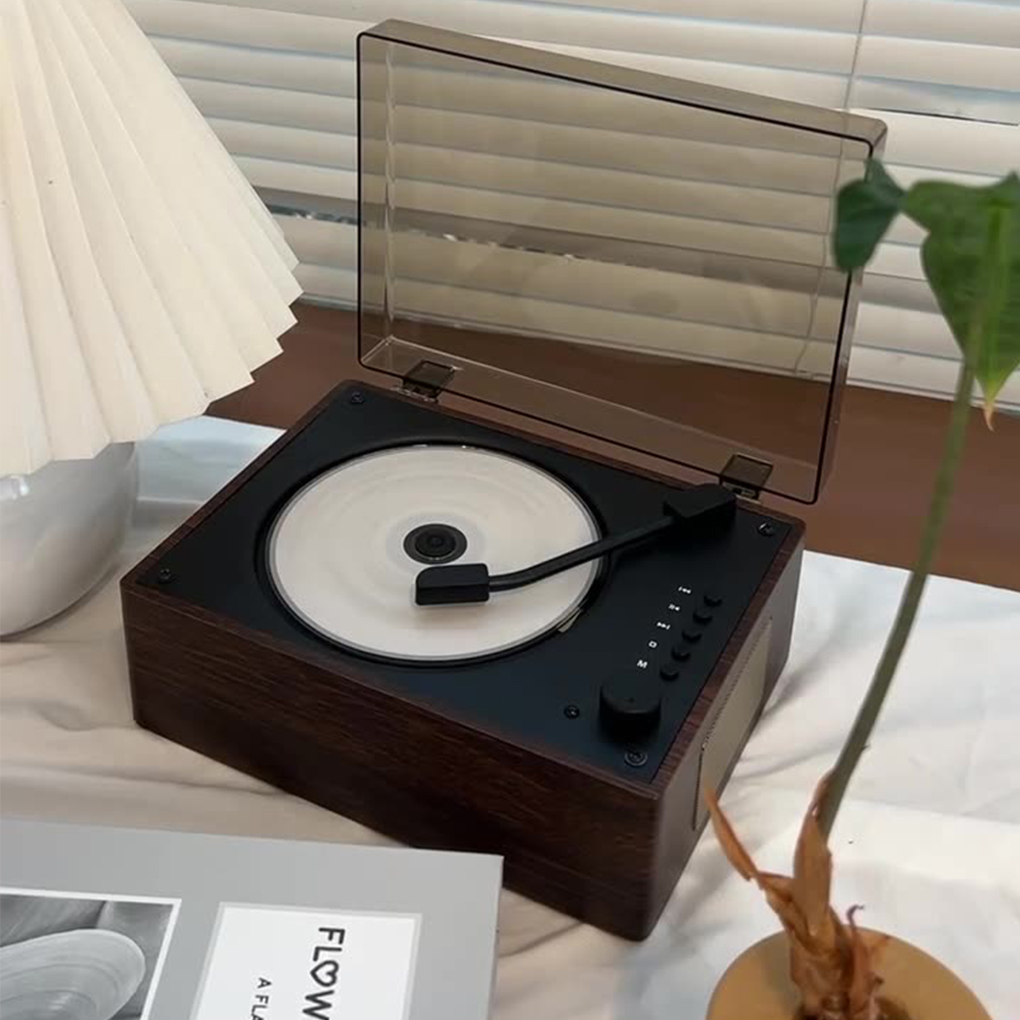 Tragbare Retro CD-Player Wiederaufladbare Zwei-weg Bluetooth 5,0 Drahtlose Lautsprecher Unterstützung CD USB 3,5mm AUX CD musik-Player