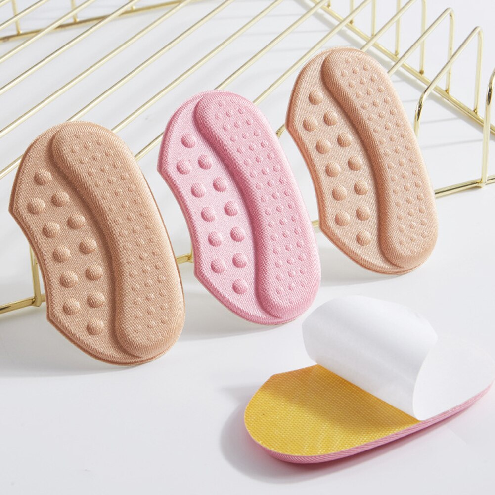 Plantillas para zapatos de tacón alto para mujer, almohadillas adhesivas de tamaño ajustable, Protector de empuñaduras, pegatina para aliviar el dolor, cuidado del pie
