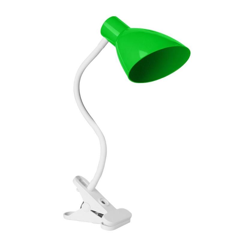 AC 110-220V Flexible Universel Ampoule clip de fixation E26/E27 Support de Douille LED Lampe de Bureau Lampe de Base clip de fixation: green