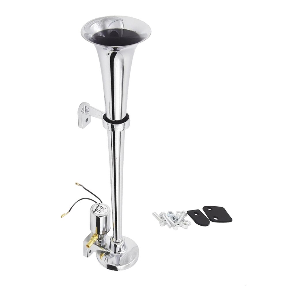 12V/24V Enkele Trompet Luchthoorn Compressor Kit Krachtige Luid 150db Voor Vrachtwagen Vrachtwagen Boot Trein