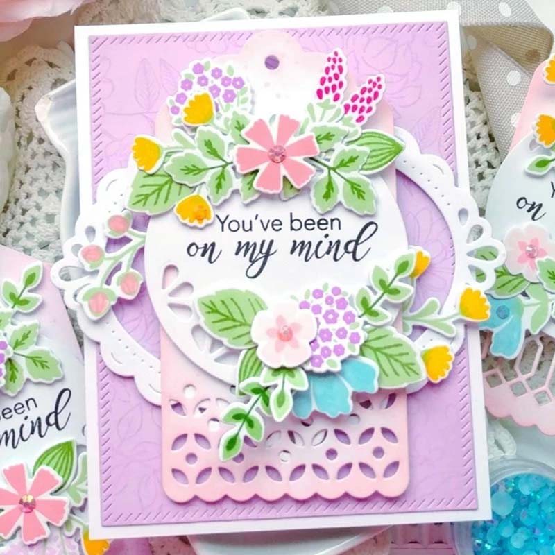 Metal Cutting dies Slanted rectangle frame cut Scrapbooking Paper Craft Handmade Card Punch Art Cutter Decorative