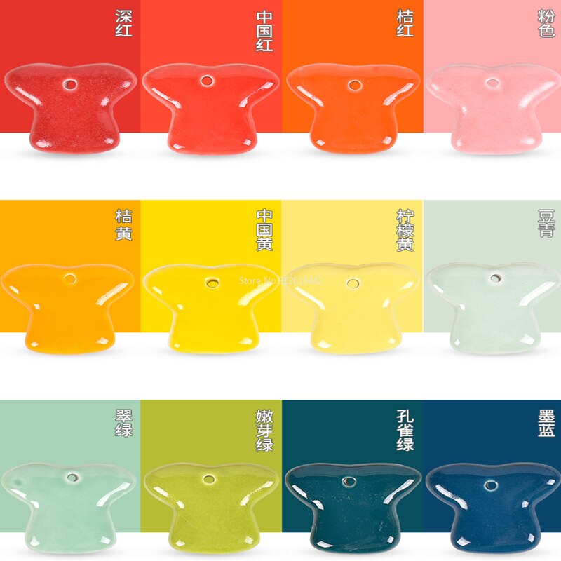 Pottery glaze color glaze ceramic high temperature glaze 1280℃~1350℃ coloring ceramic supplies color pigment