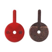 1 Pairs Bicycle Brake Pads For Dualtron 1 2 Ultra Speedway 4 Electric Scooter Pulley Pad Round Long Shank Smooth Powerful Break: Red