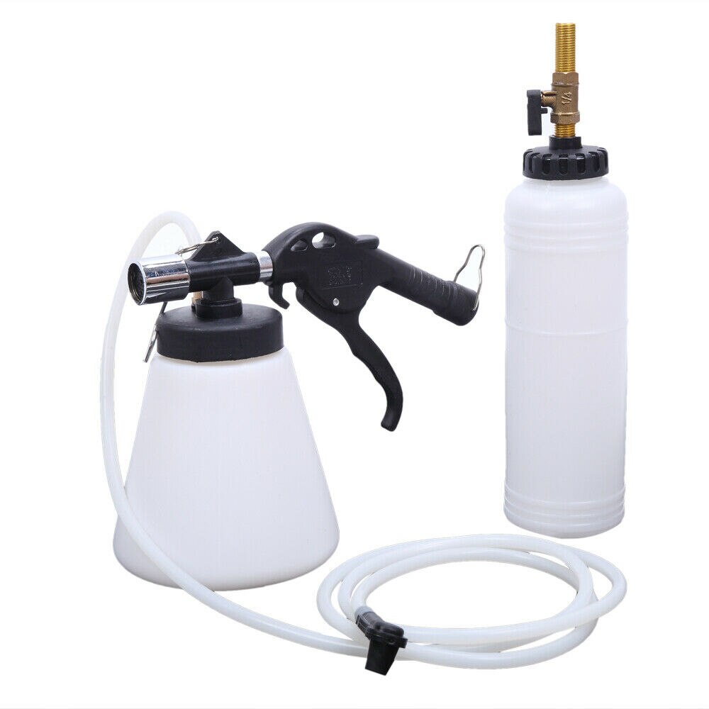 1.75L Air Extractor Pump Pneumatic Brake Fluid Bleeder Kit Automobile Air Extractor Pump Oil Bleeding Tool
