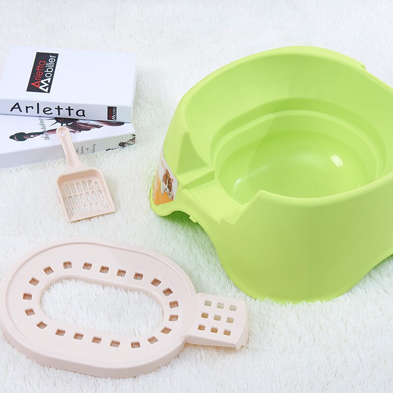 Grand bac à litière Wc fermé pour chat, Kit de toilette pour formation, bac à sable, Lettiera Gatto Chiusa Inodoro, fournitures en plastique EE50MC