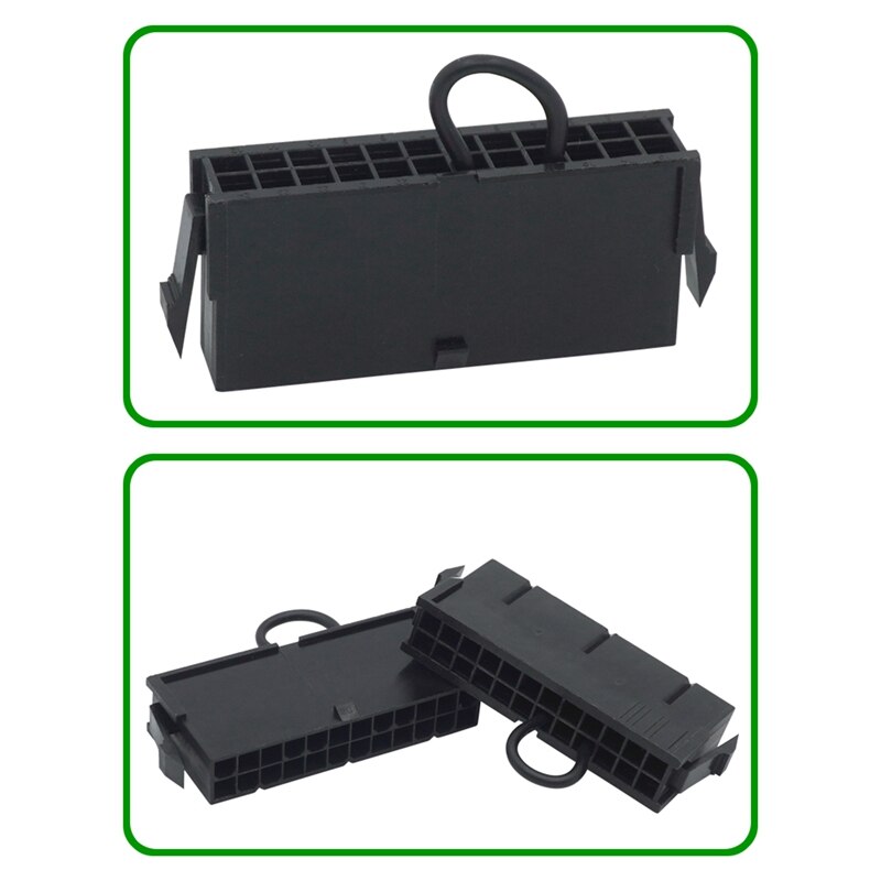 -24 Pin ATX Power Supply Starter Jumper Starter PSU Stand Alone Reboot Activate Connecter for BTC Miner Machine