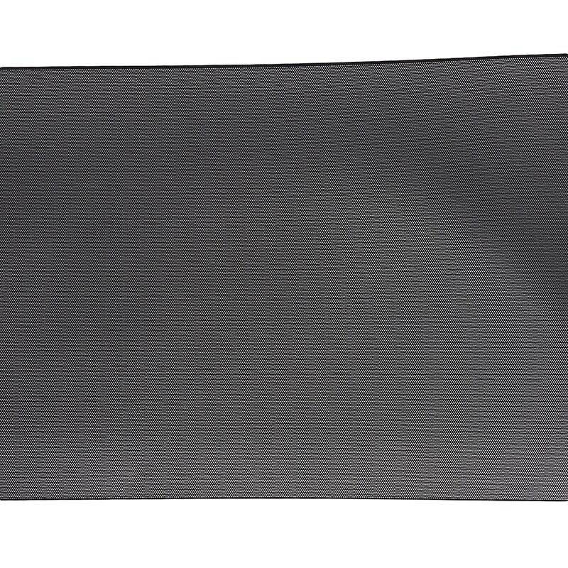 Filtro antipolvere PVC nero ventola per PC custodia antipolvere coperture antipolvere a rete per computer