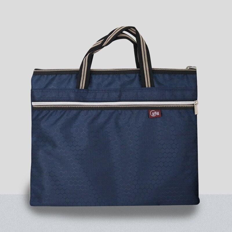 Aktetas kantoor documententas waterdichte oxford laptoptas casual handtas grote capaciteit tote: Blauw 2
