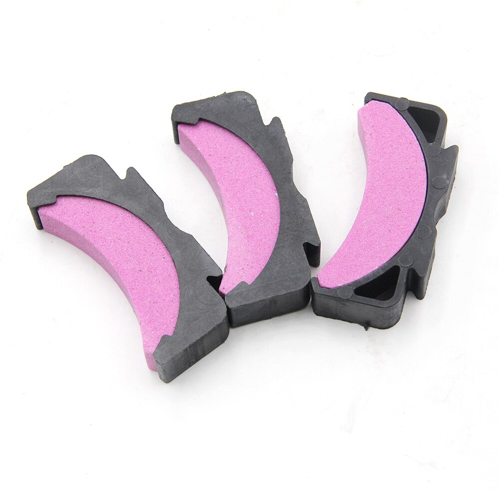 Crescent Shaped Grindstone Woodworking Special Grinding Chain Small Grindstone Grinding Stone