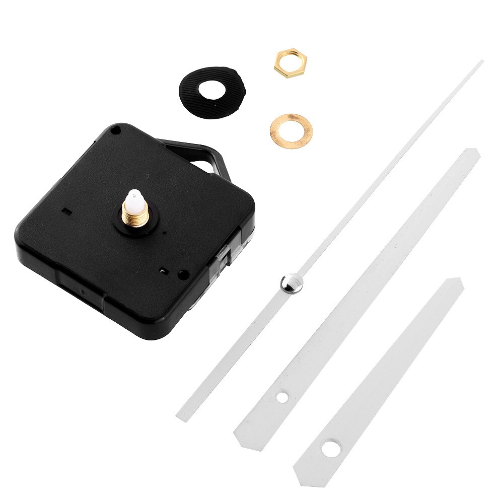 Wall Watch 1 Set DIY Silent Home Decor White Hands Arts Mural Home