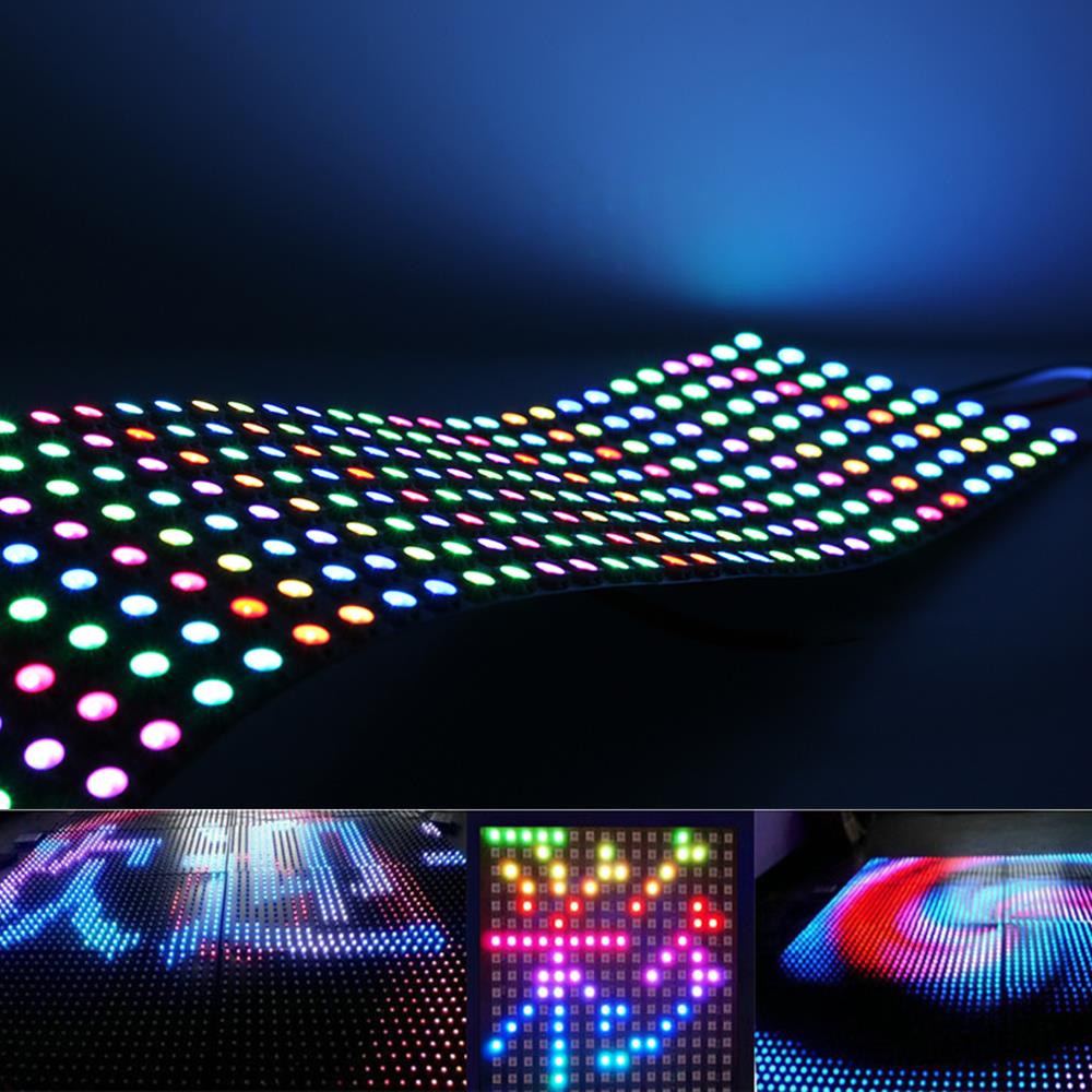 Rgb led panel chip dc5v ws2812 fuld farve display... – Grandado