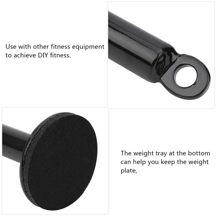 Fitness udstyr tilbehør barbell skive støtte beslag ramme fri vægt bar rustfrit stål lastning pin loader fitness enhed