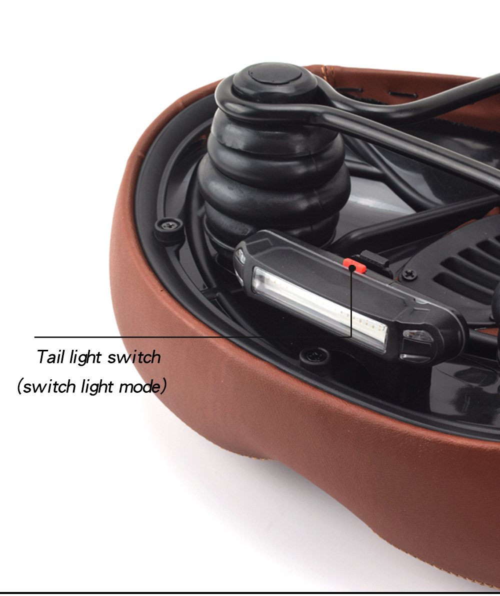 Bicycle Seat Cushion Widening Thickening Soft Comfortable Bike Saddle for Mtb Road Bike Electric Bicycle Mountainbike Accessoir