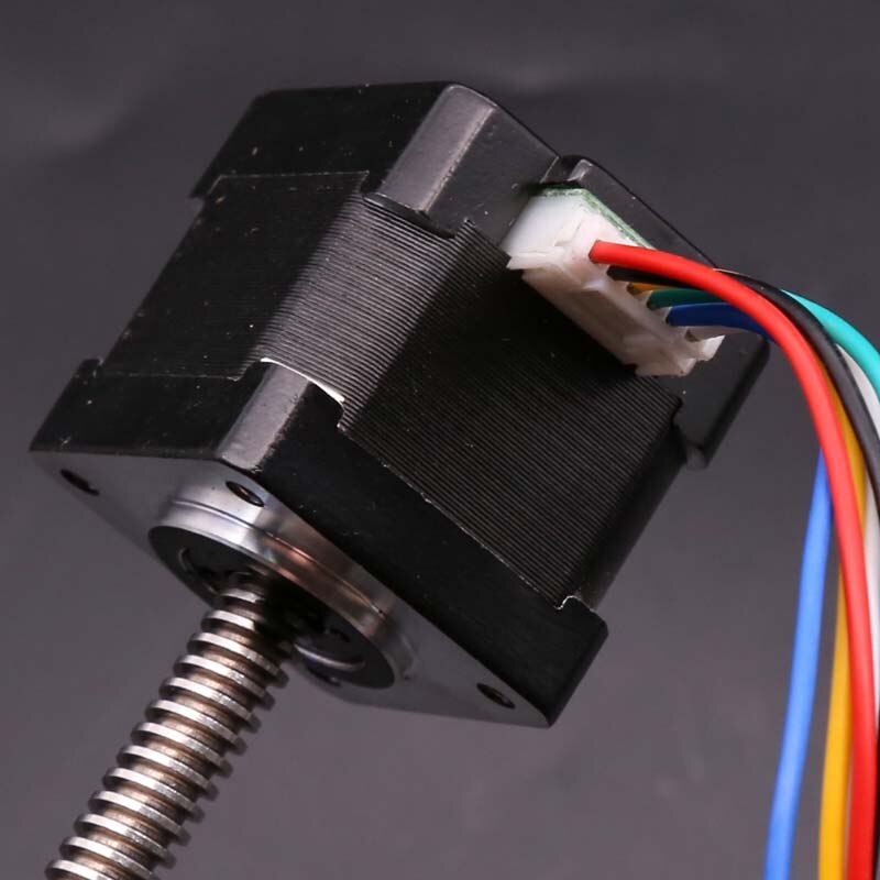 35mm Stepper Motor 2-phase 4-wire Long Linear Screw Shaft Rod 0.15NM 1.3A Micro Nema 14 Stepping Motor 195mm Long Axis Motor