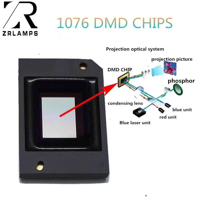 ZR DMD Chips 1076-6039B 1076-6439B 1076-6139B 1076-6138B 1076-6038B 1076-6039B 1076-601AB für projektoren 1024*768