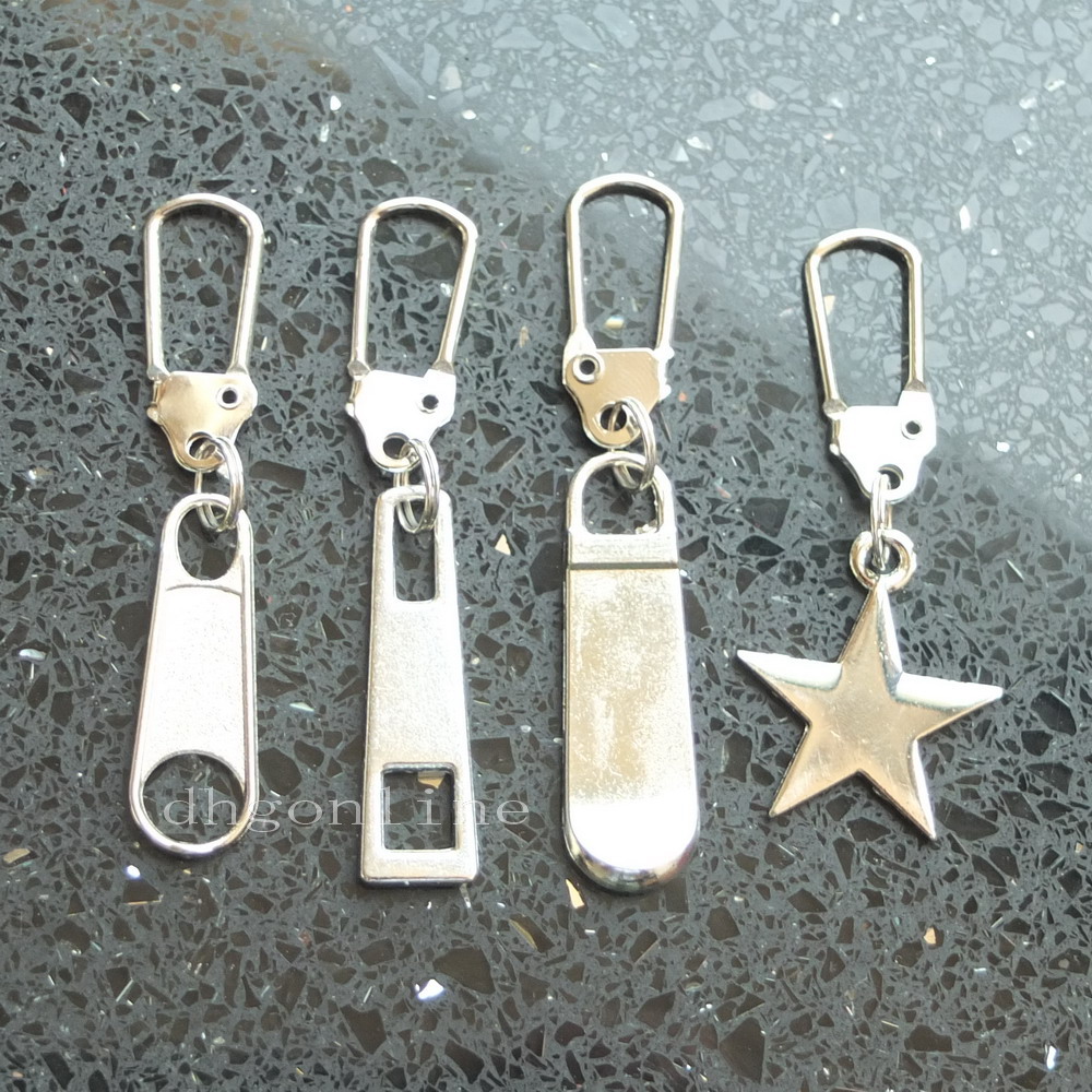 10 stuks  #5 rits fixer reparatie treklip instant kit vervanging 4 tas broek jas