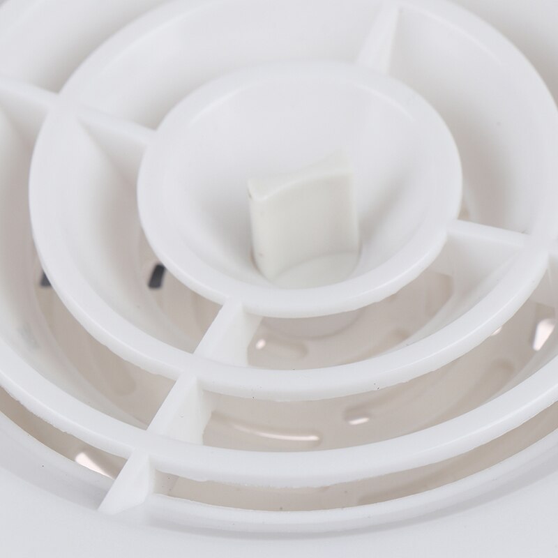 75 Mm 100 Mm 3 ~ 8 ''Adjustable Ventilatie Roosters Grid Air Vent Ronde Louvre Grille Cover