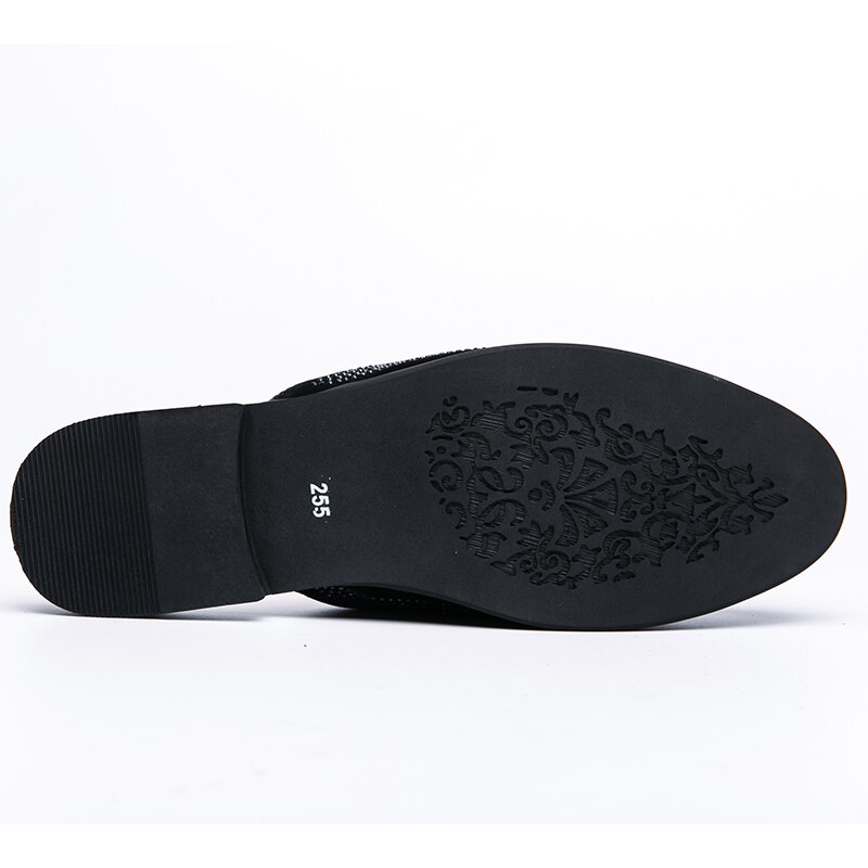 Hommes d'été Pantoufles Mocassins Hommes Moitié Pantoufles anti-dérapantes Pour Hommes Décontracté Mocassins Plat Léger Chaussure Formelle Directe Rozoball
