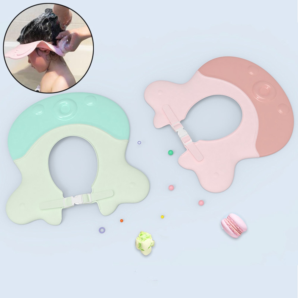 1 Pc Baby Shampoo Cap Leuke Vleugel Dier Baby Hoed Peuter Wash Hair Shield Kids Douche