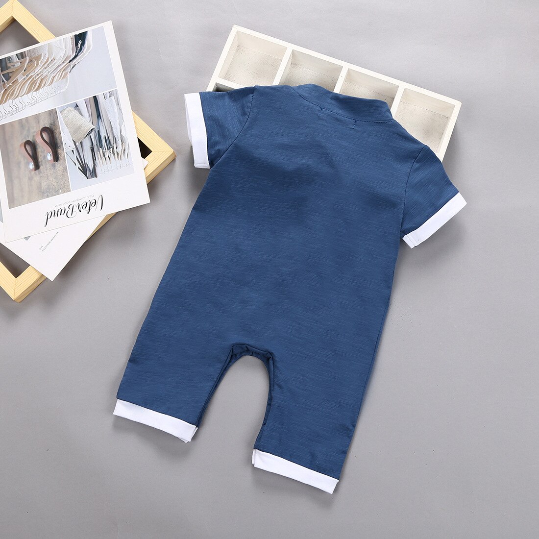 Kid Baby Kleding Voor Chinese Jaar Baby Jongen Meisje Korte Mouw Romper.