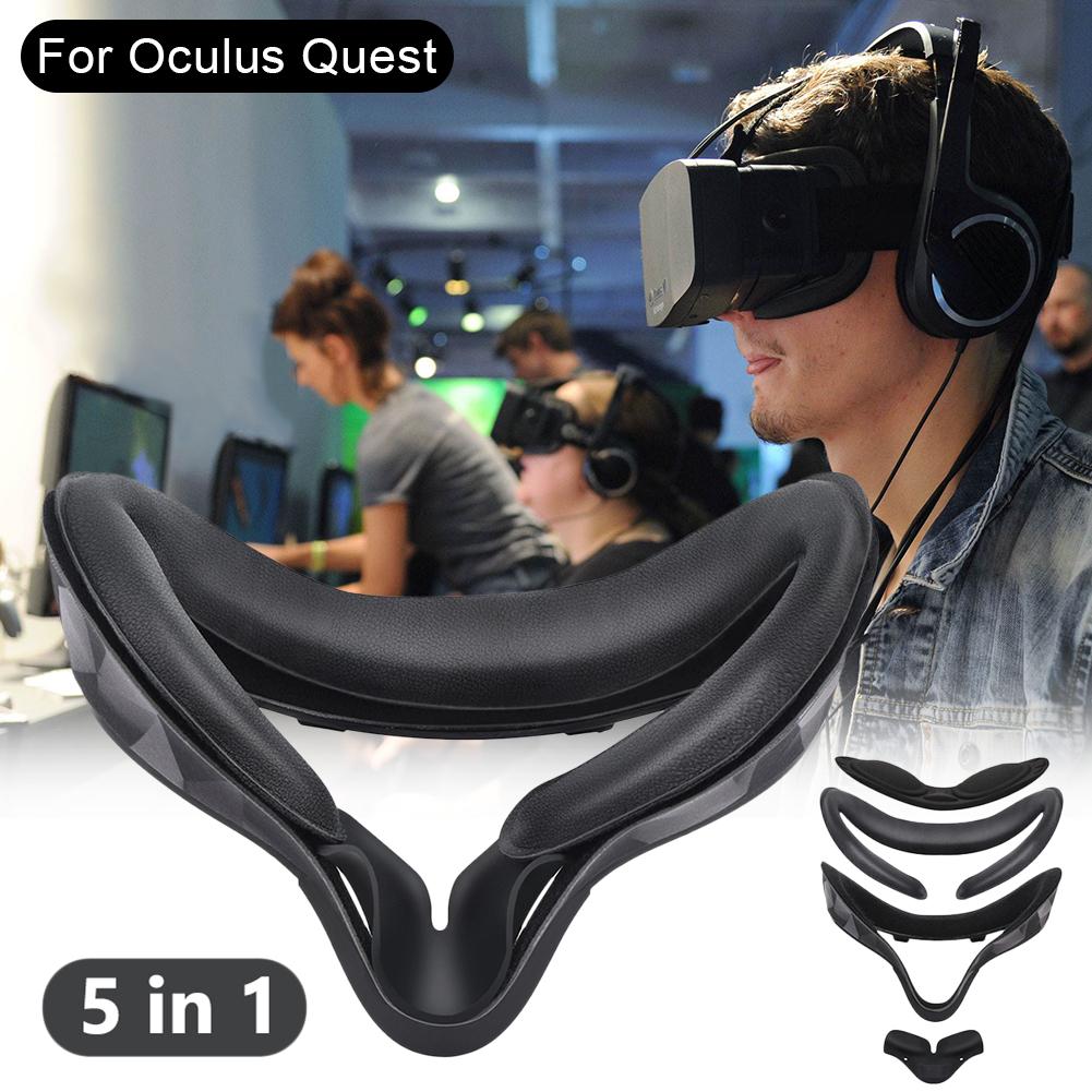 Smart Vr Glasses 5in1 Holder Face Cushion Glasses Nose Pad Goggles Anti-leakage Anti-dirt Protector for Oculus Quest Accessories