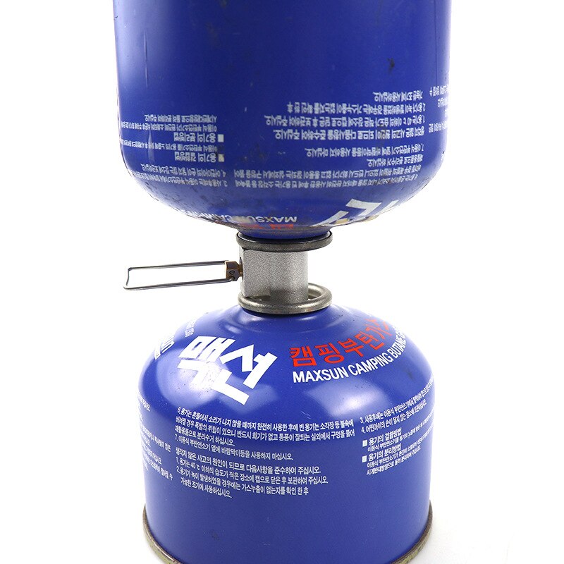 Flat Gas Tank Adapter Valve Canister Gas Adapter Convertor Shifter Camping Cylinder Refill Adapter Camping Stove Accessories