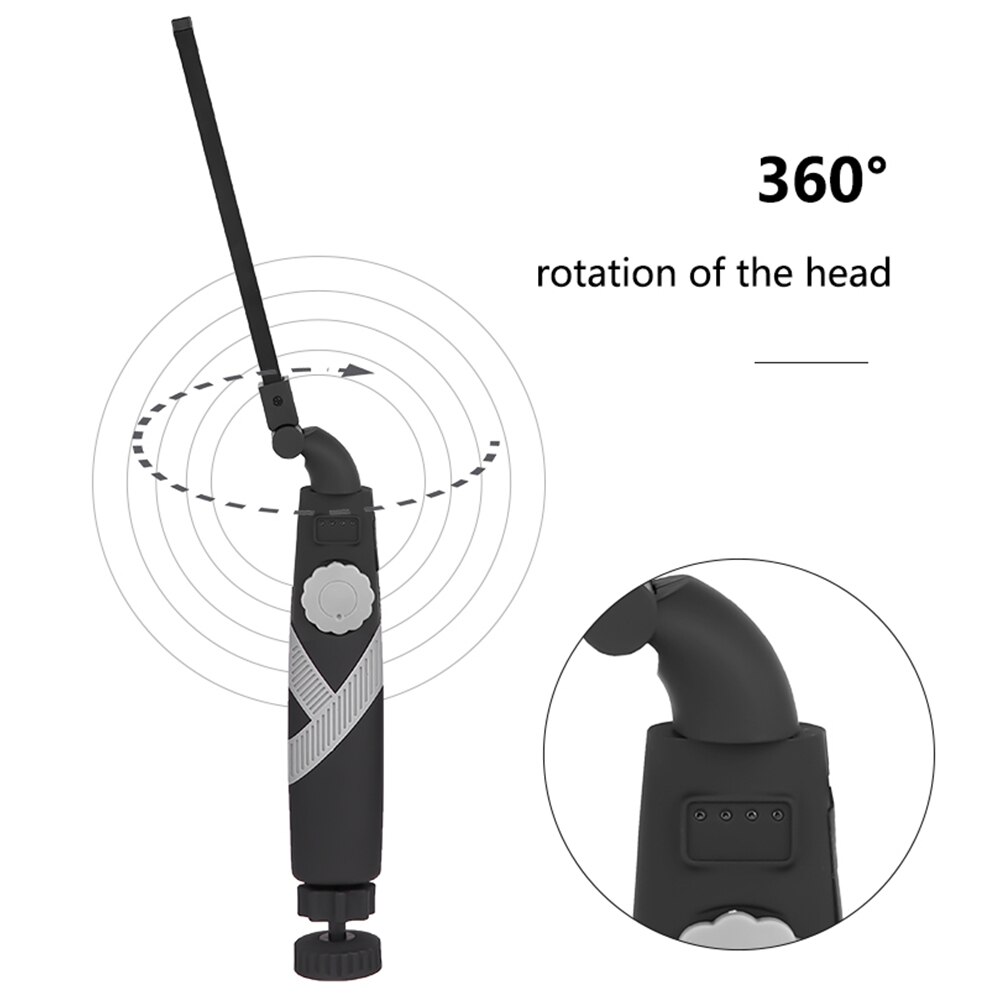 LED Work Light Rechargeable USB Inspection Light COB LED Work Lamp Portable Work Light with Rotary Switch & Swivel Magnetic Base