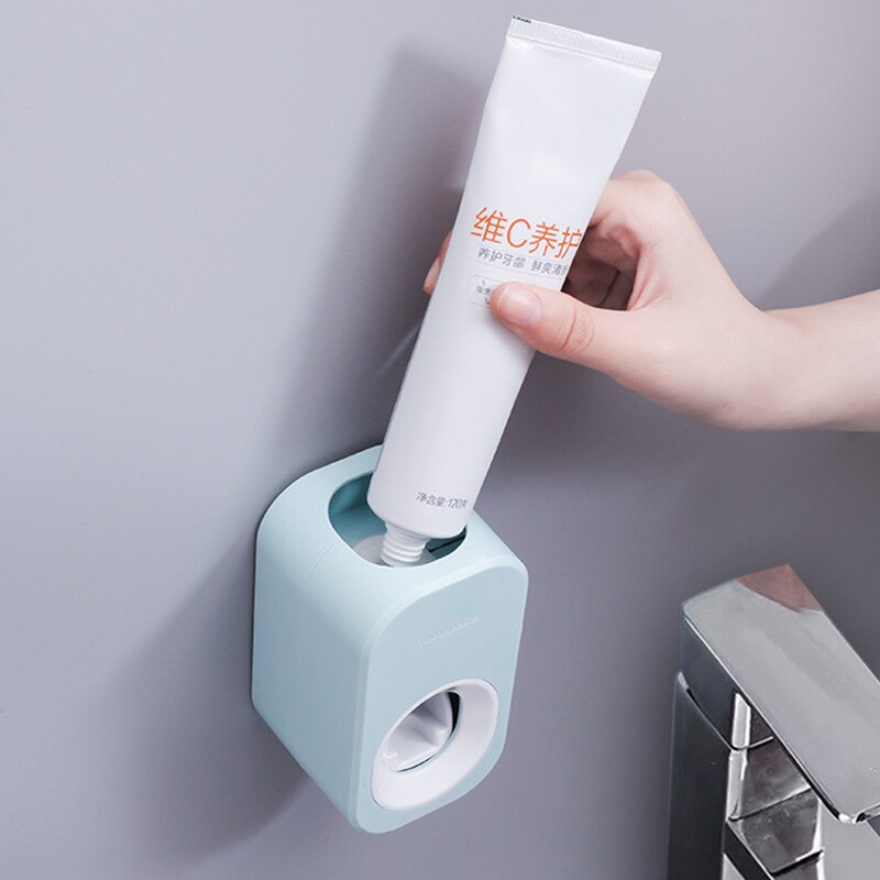 Oral Hygiene Care Wall-mounted Squeezer Tube Toothpaste Tooth Paste Squeezer Dispenser Automatic Toothpaste Holder