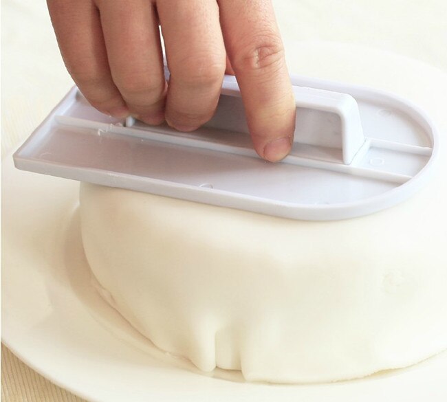 1 Pcs Cake Soepeler Polijstmachine Gereedschap Cake Decorating Soepeler Fondant Sugarcraft Cake Spatels Diy Bakken Tools