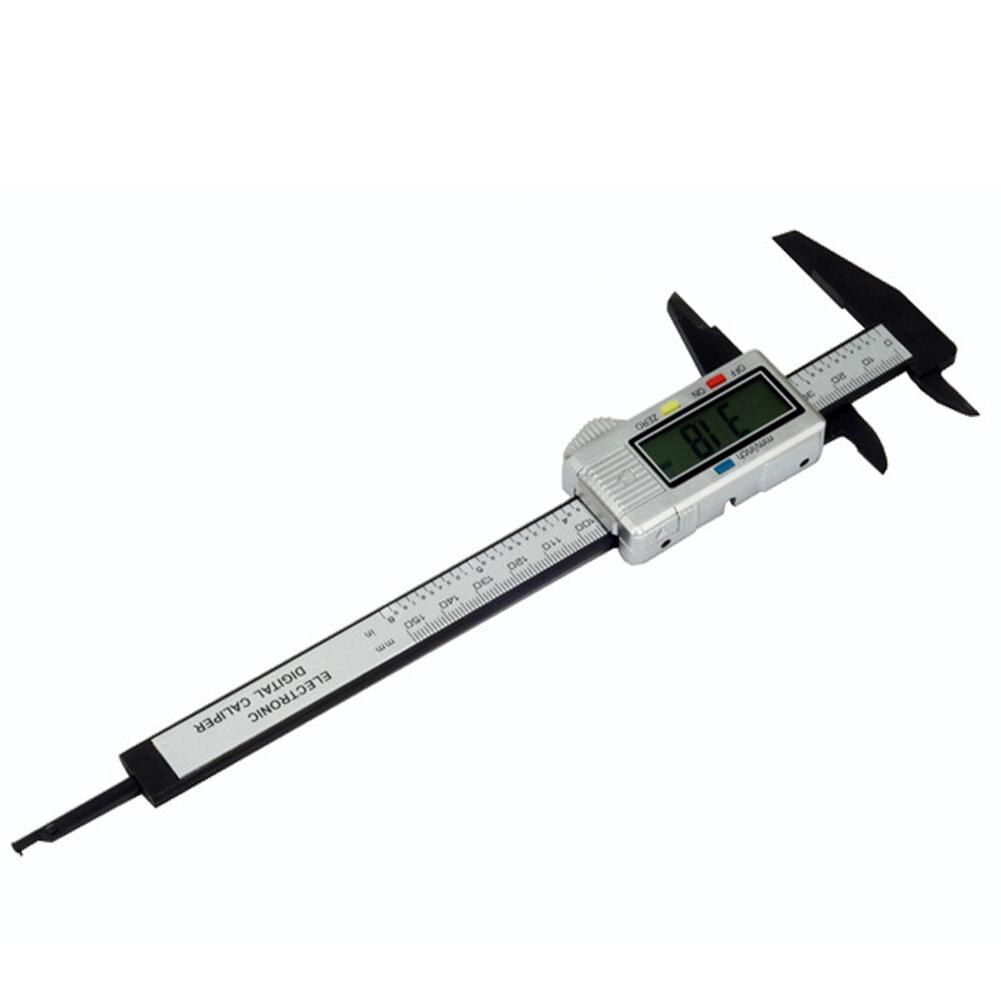LCD Display mm/inch Digital Vernier Caliper Gauge Micrometer High Precision Stainless Steel LCD Vernier Caliper Measuring Tool: B