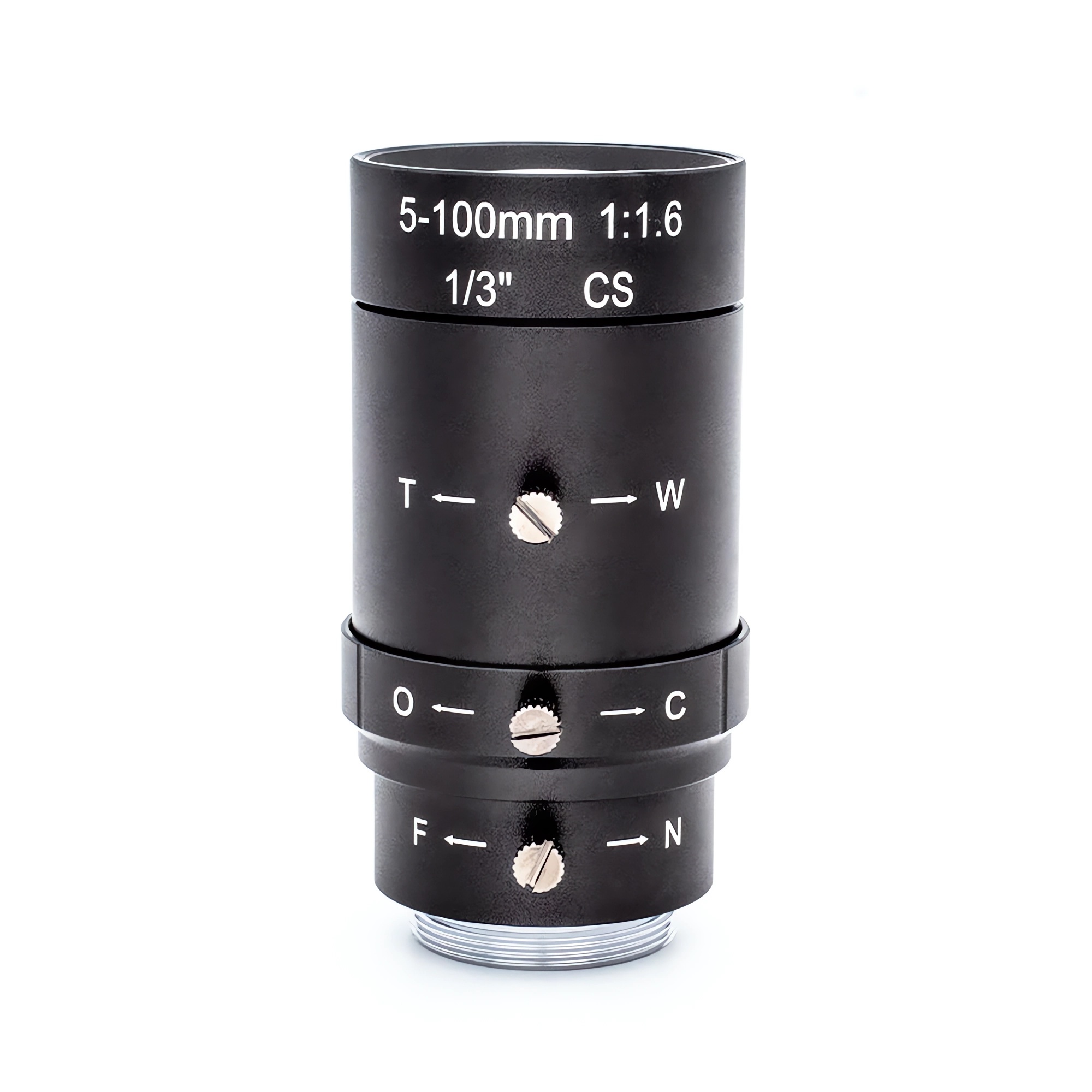 HD 3Megapixel Varifocal Lens CS Mount 5-50mm/6-60mm/5-100mm Manual Zoom Industrial Lens For CCTV Surveillance Security Cameras: BROWN