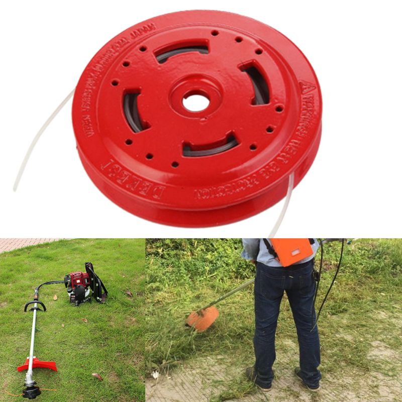 Universal Aluminum Trimmer Head Line String Brush Cutter Blade for Lawn Mower Garden Tool