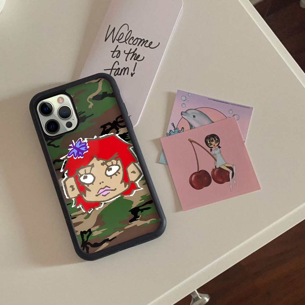 Enya Umanzor Phone Case For IPhone 11 12 13 14 15 Plus Pro Max Mirror Acrylic PC TPU Cover: Silicon