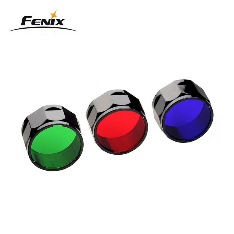 Fenix AOF-L flashlight filter adapter RED diffuser fits fenix E40 E50 LD41 TK22 RC15