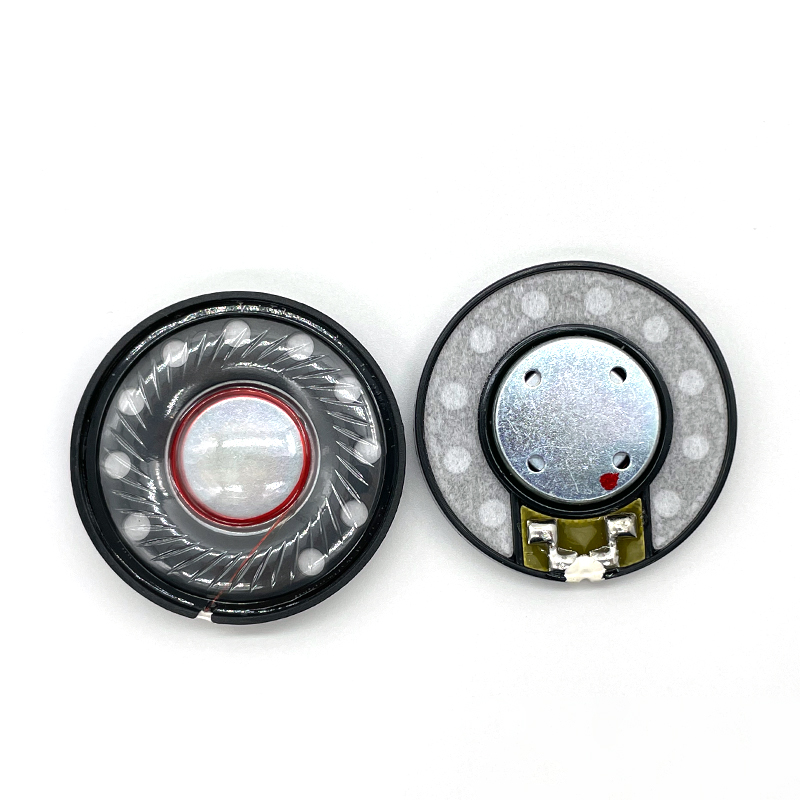 2 Stuks Transparant 40Mm 32 Ohm Diy Hoofdtelefoon Speaker Unit Full Range Magnetische Vervanging Luidspreker Driver