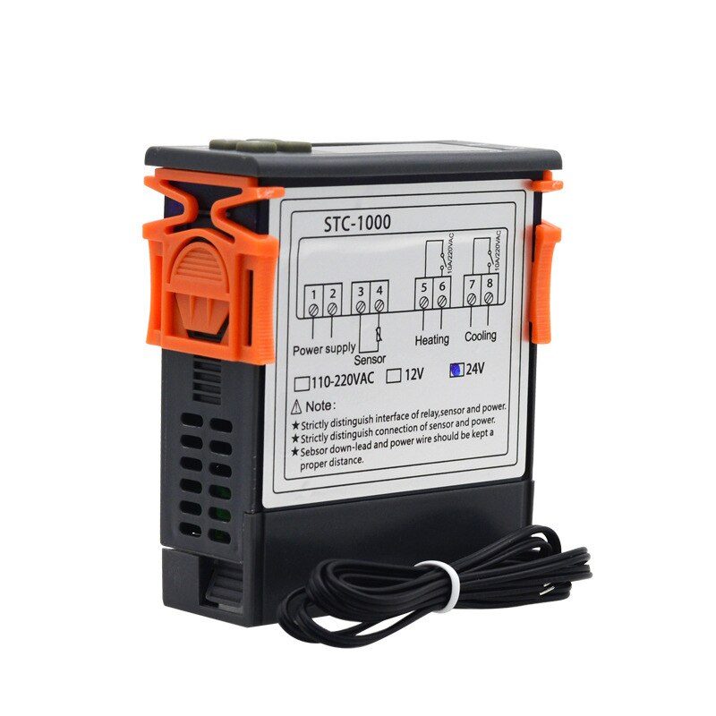STC-1000 STC 1000 LED Digital Thermostat for Incubator Temperature Controller Thermoregulator Relay Heating Cooling 12V-24V 220V