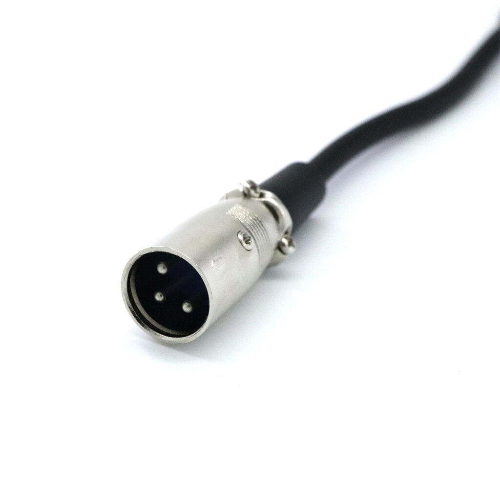 Microphone Lead / Mic Cable / 3' XLR Patch Lead Balanced Male to Female Plug
