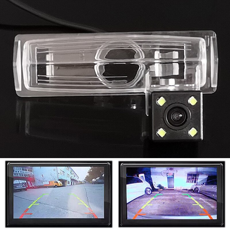 Intelligent Dynamic Trajectory Tracks Car Rear View Camera For Toyota Camry Echo Yaris Picnic Saloon Vios Belta SportsVan Verso: Parking Guide Line