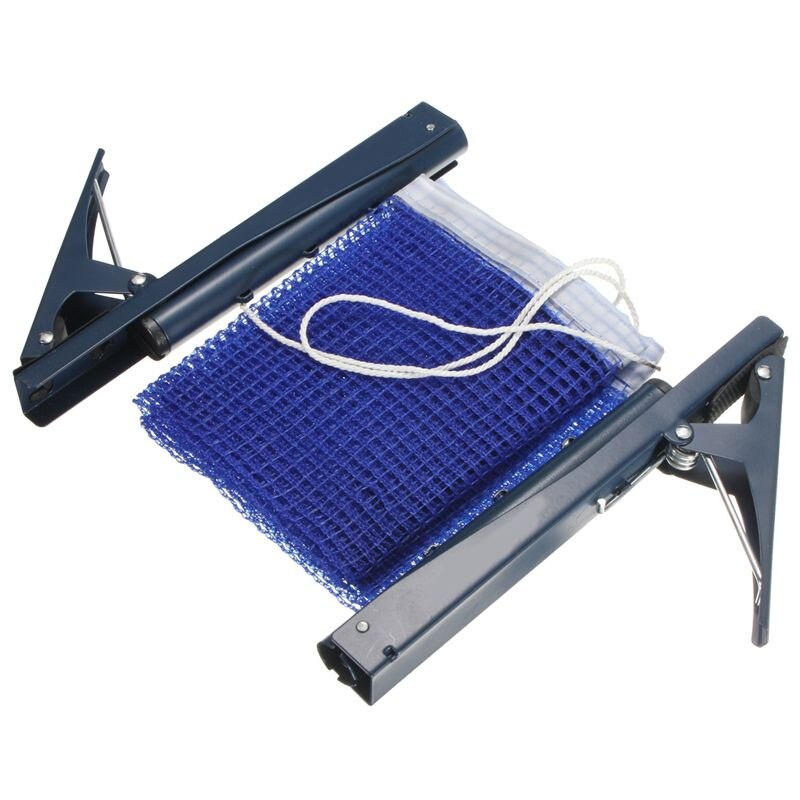 Table Tennis Ping Pong Net Replacement Indoor Game Post Clamp Stand Set Training: Default Title