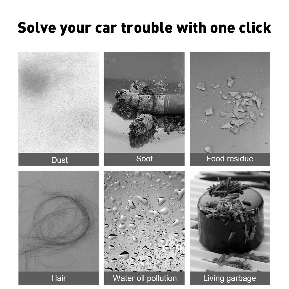 Handheld Vacuum Cordless Powerful Cyclone Suction Portable Rechargeable Vacuum Cleaner Quick Charge for Car Home Pet Hair