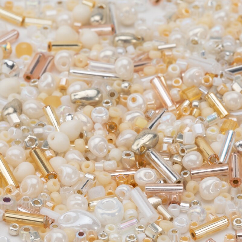 5g Miyuki Mixed Seed Beads Glass Smooth Japanese Seedbeads For DIY Jewellery Garment Beading Embroidery Accessories: 3124T